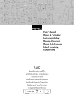 Rotel-RA-02 - Owners manual 